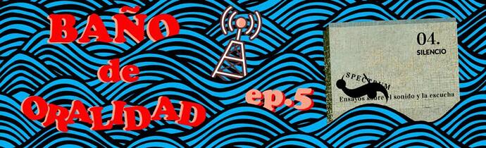 En BAÑO DE ORALIDAD, el contenedor de narraciones sonoras de Radio Almaina, hoy tenemos a XXXX, creadora del podcast que nos acompañará en las próximas semanas: TITULO PODCAST. ((((más info + resumen En la web de Pandemia Teatro puedes acceder a materiales extra de este maravilloso viaje poético y filosófico por los mundos sonoros que nos rodean (entre ellos, los guiones de todos los episodios).)))) Recuerda: puedes escuchar BAÑO DE ORALIDAD todos los sábados a las 19:00, réplicas los miércoles a as 10:00, en el 88.5 de la FM de Granada o en directo en radioalmaina.org. Los podcasts de los programas de Radio Almaina los tienes en esta página. Escríbenos a banoralidad@riseup.net para decirnos qué te parece el programa y señalarnos series narrativas independientes, de ficción o no de ficción, que crees que deberíamos transmitir. (la música de la entrada de Baño de oralidad es 