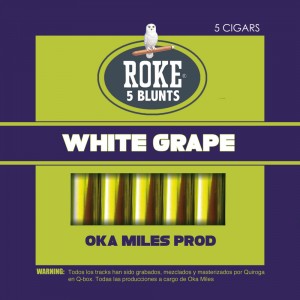 Roke y Oka Miles - 5 Blunts - White grape - portada